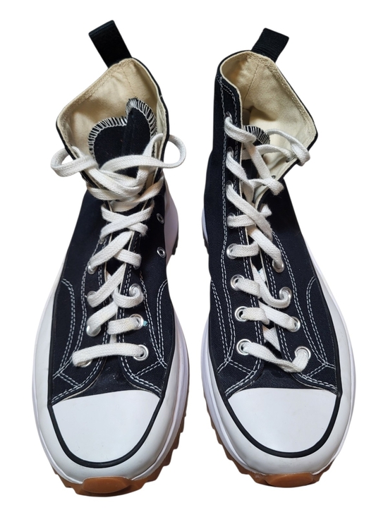 Converse Unisex Run Star Hike High Top Canvas Platform Sneakers (M 10.5, W 12)